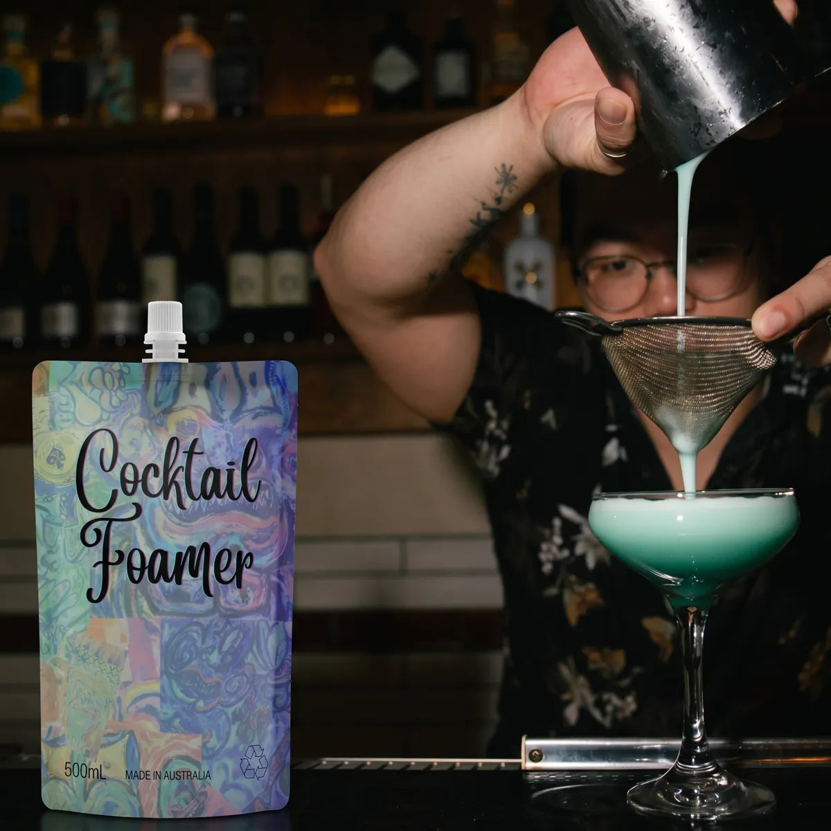 Cocktail Foamer Unsweetened Case (12 Units)