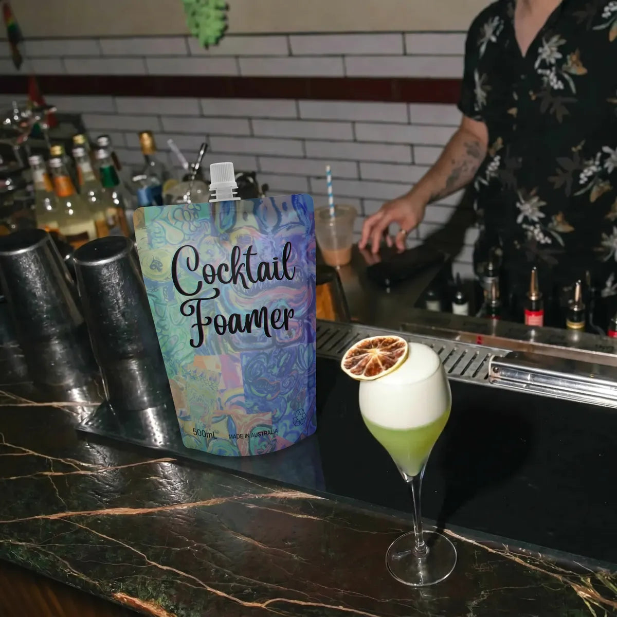 Cocktail Foamer Unsweetened Case (12 Units)