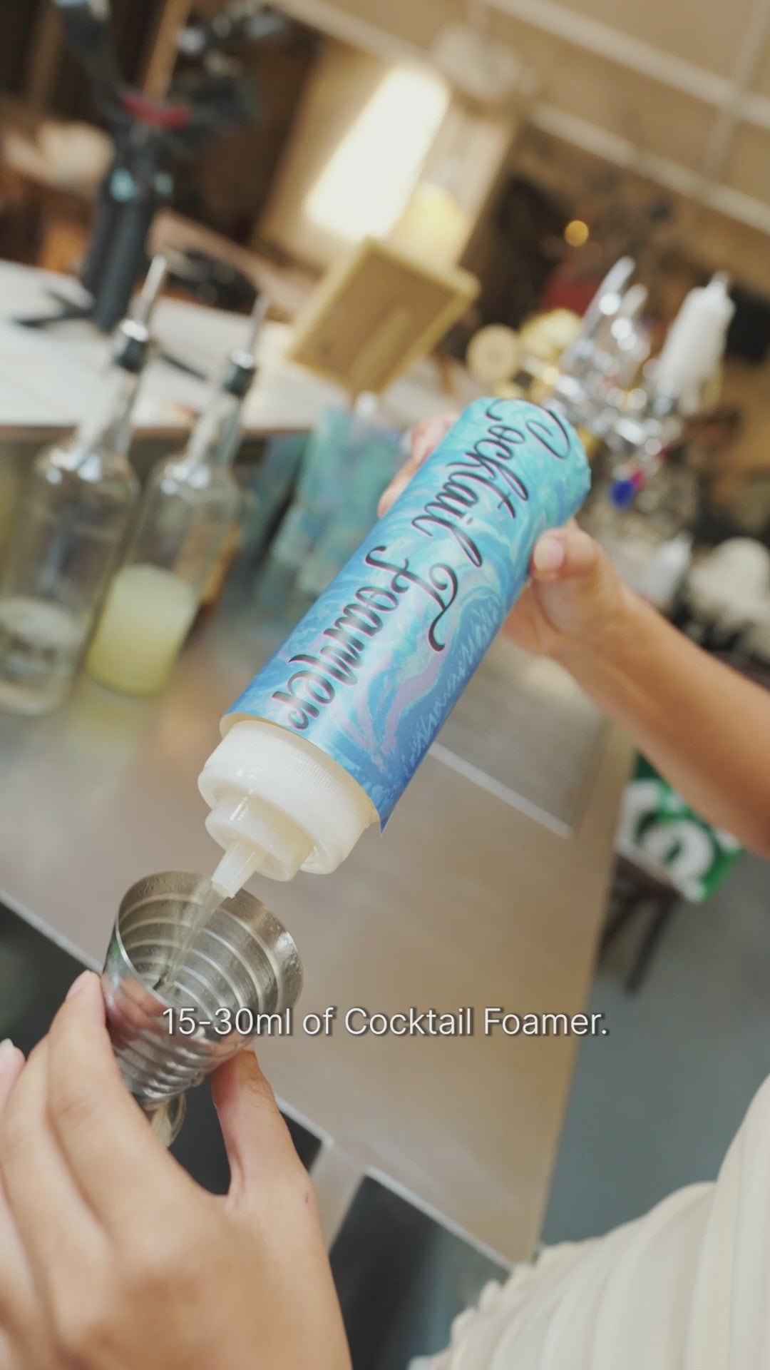 How to use Cocktail Foamer 
